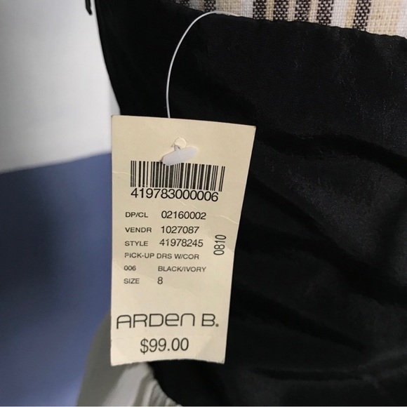 ARDEN B. - PROM CASCADING RUFFLE DRESS - NWT - Picture 4 of 4